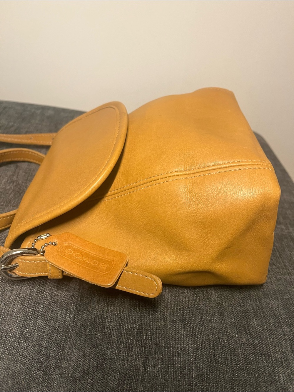 Vintage coach SoHo flap shoulder bag 4108 - Picture 4 of 13